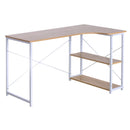 WOLTU 1PC Computer Table L-Shaped Office Desk  PC Laptop Table Workstation Study Writing Desk Dining Gaming Table