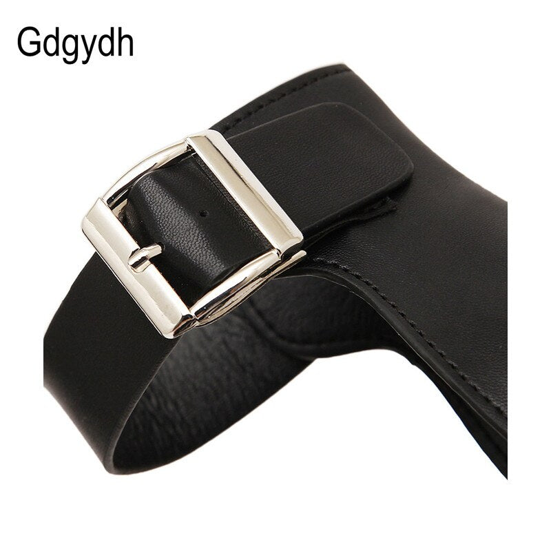 Gdgydh 2021 New Summer Shoes Women White Open Toe Button Belt Thick Heel Wedges Platform Shoes Fashionable Casual Sandals Female