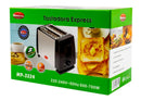 Toaster electric toaster 2 slices EXTRA reinforced METAL good quality MP-3324