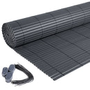 PVC Privacy Shield Fence Balcony Garden Fence Awning Fence Matte Visual Protection Windbreak Outdoor Blinds Screen Roller