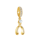 Fashion Rose Gold Tree Feather Heart Charms Beads Fit Original Bracelet Women 925 Sterling Silver Jewelry Accessories