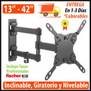 13 to 42 inch 20kg LED Plasma Oled rotating tilt wall TV stand (3 pivots)