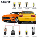 2005–2009 Ford Mustang H13 LED-Lampen Außeninnenbeleuchtung