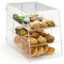 Exhibición de comida acrílica