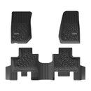 Jeep Wrangler JK 2013-2018 All-Weather Floor Mats 1st & 2nd Row (4 Doors Only)
