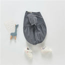 Mamelucos de bebé niña bordados con cuello en V de manga corta de verano 2021