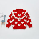 cárdigan de suéteres de niña infantil