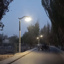 25-30W LED solar Lantern light with flexible solar panel wrapped on pole design 2FSG036