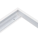 Aluminum surface installation kits for white slim LED panel