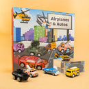 Christmas Countdown Advent Calendar with Cars