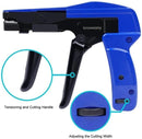 Cable Tie Gun,Zip Tie Gun with Steel Handle for Nylon Cable Tie