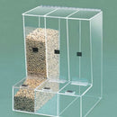 Exhibición de comida acrílica