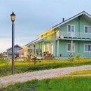 Poste de envoltura solar de linterna LED de 20W 2FSG045