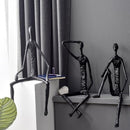 Escultura figura abstracta obra de arte