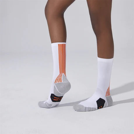 Mit Kupfer angereicherte, gepolsterte Athletic Crew Performance-Socken