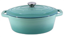 ENAMEL COATING  |  OVAL CAST IRON CASSEROLE