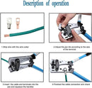 Cable Lug Crimping Tool-for Heavy Duty Wire Copper Lugs-Knoweasy