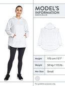Max Allie Women's Soft Fleece Hoodie Casual Long Sleeve Solid Lightweight Velvet Pullover Pocket Front Loose Sweatshirt