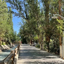 25-30W LED solar Lantern light with flexible solar panel wrapped on pole design 2FSG036