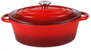 ENAMEL COATING  |  OVAL CAST IRON CASSEROLE
