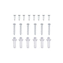 Aluminum surface installation kits for white slim LED panel