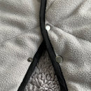 Manta calentada a batería, manta de lana de oveja, 6 horas de calefacción