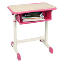 Adjustable Student Desk and Chair Kit Pink