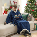 Sherpa Fleece Tall Blanket Hoodie