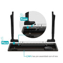 [ NEW ] ROBIN PRO BLACK OAK ELECTRIC STANDING DESK