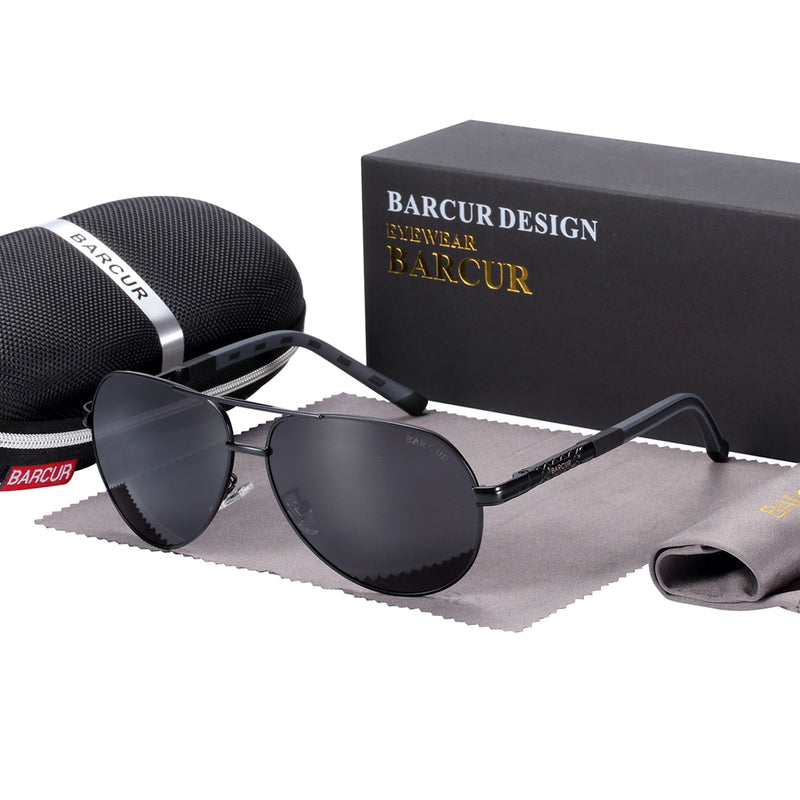 BARCUR, gafas de sol polarizadas para hombre, protección UV400, gafas de sol para conducir, gafas de sol para mujer y hombre