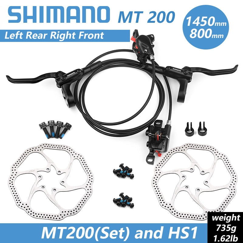 Shimano BR BL MT200 Fahrradbremse MTB Bremse Hydraulische Scheibenbremse 750/800/1350/1450/1500mm Mountain Clamp Bremsen Upgrade MT315