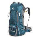Free Knight 60L Camping Senderismo Mochilas Bolsa al aire libre Mochilas turísticas Bolsa de deporte de nylon para escalar Viajar con cubierta de lluvia