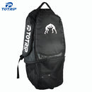 Wrestling apparel expanding backpack bag