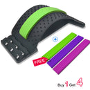 Rückenmassagegerät Bahre Unterstützung Spine Deck Schmerzlinderung Chiropraktik Lendenwirbelsäulenentlastung Rückendehner Fitness-Massagegeräte