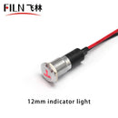 12v Engine Temperature Warning Light Car Indicator Light