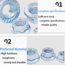 Flange face nut series