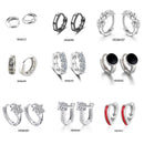 XIYANIKE Silver Color  Prevent Allergy Small Stud Earring for Women Wedding Couple Trendy Geometric Handmade Paety Jewelry