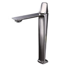Basin Faucets Black Brass Faucet Hot and Cold Bathroom Sink Faucet Deck Mounted Toilet Nickel/Grey Color Mixer Water Tap