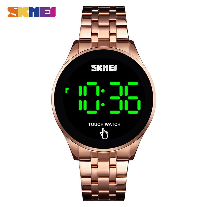 Reloj SKMEI de marca superior para Hombre, reloj LED con pantalla táctil, Relojes digitales Para Hombre, reloj de pulsera impermeable de 30M Para Hombre, Relojes Para Hombre 1579