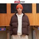 LAPPSTER Men Harajuku Warm Bubble Coat Winter Jacket 2022 Streetwear Solid Black Parkas Man Korean Fashion Puffer Jackets Coats