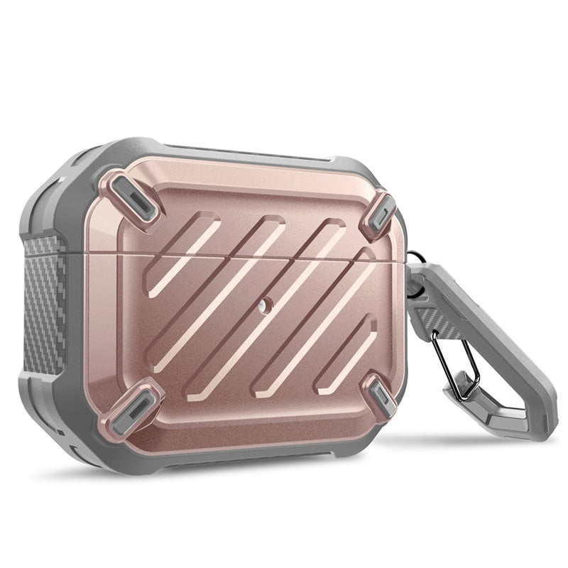 SUPCASE UB Pro Diseñado para Airpods Pro Case 2019 Funda protectora resistente de cuerpo completo con mosquetón para Apple Airpods Pro (2019)