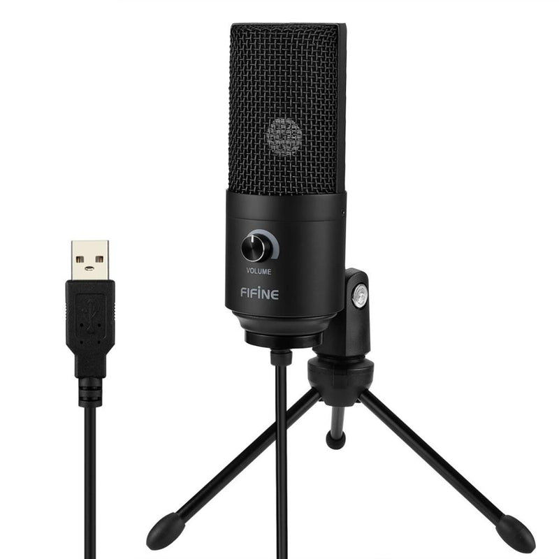 Recording Microphone USB Socket suit for Computer Windows laptop High Sensitivity for Instrument Game Video  Recording K669B