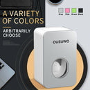 Dispensador automático de pasta de dientes, soporte para cepillo de dientes a prueba de polvo, soporte de montaje en pared, juego de accesorios de baño, exprimidor