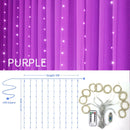 3m 100/200/300 LED Curtain String Light Flash Garland Rustic Wedding Party Decoration Table Bridal Shower Bachelorette Home Gift