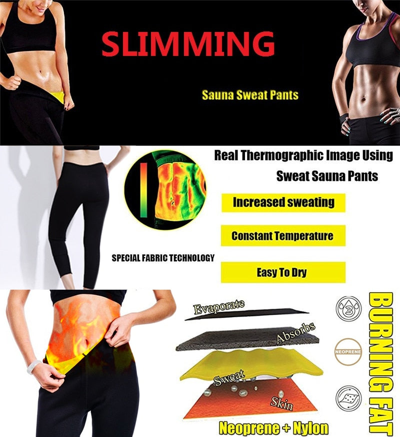 Twinso Slimming Pant + Shirt Women Sport Set Neoprene Sauna Suit Weight Loss Body Shaper Waist Trainer Blouse Legging Tracksuit