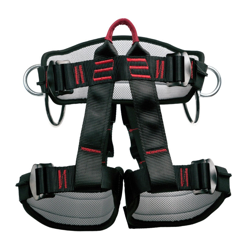 Camping Safety Belt 25KN Outdoor Rock Climbing Outdoor Expand Training Half Body Harness Protective Supplies Survival Equipment