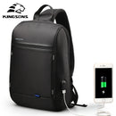 Kingsons Upgraded Waterproof Single Shoulder Laptop Backpack for Men Daily Using for teenagers Laptop Travel Business