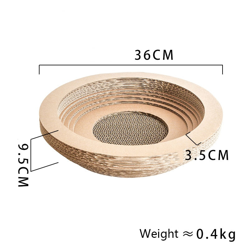 Cat Scratch Board Pad Grinding Nails Interactive Protecting Furniture Pet Toy Corrugated Large Size Catw Scratcher Toy Cardboard