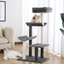 Cat Tree House Condo Cat’s Activity Center with Double Condo Indoor Soft Perch Fully Wrapped Scratching Sisal Post rascador gato