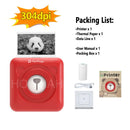 Peripage A6 304dpi Mini Pocket Printer Bluetooth Thermal Photo PrinterRed Brown Yellow for Mobile Phone Android IOS Gift